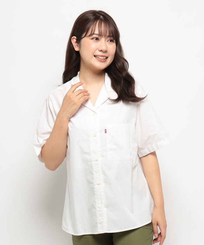 【新品】エキップモン(EQUIPMENT)  半袖シャツ　XS　白/00878 8004001120479_3.jpg