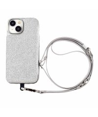 MAELYS LOUNA/(iPhone15/14/13) Cross Body Case Duo (silver)/505636500