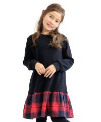 子供服Bee/裏起毛切り替えワンピース/505644828