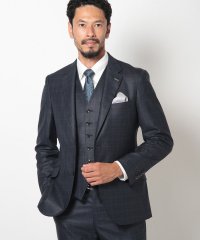 Men's Bigi/ブライト杢グレンチェックスーツセットアップ＜スリーピース対応＞/505646301