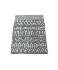 FURFUR/【WEB限定カラー】ロゴジャガードニットスカート/505646506