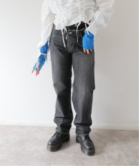 JOINT WORKS/【eenie / イーニー】Asymmetrical Belt Straight Denim/505646582