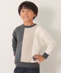 ikka kids/裏起毛縦切り替えトレーナー（120〜160cm）/505624797