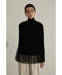 JILL STUART/ニットレイヤードチュールトップス/505647483