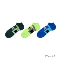 Adidas/福助 公式 靴下 スニーカー丈 3足組 メンズ adidas(アディダス) DRY TAPING 無地 ワンポイント 吸水速乾 テーピング性能 つま先かかと拇指/505648724