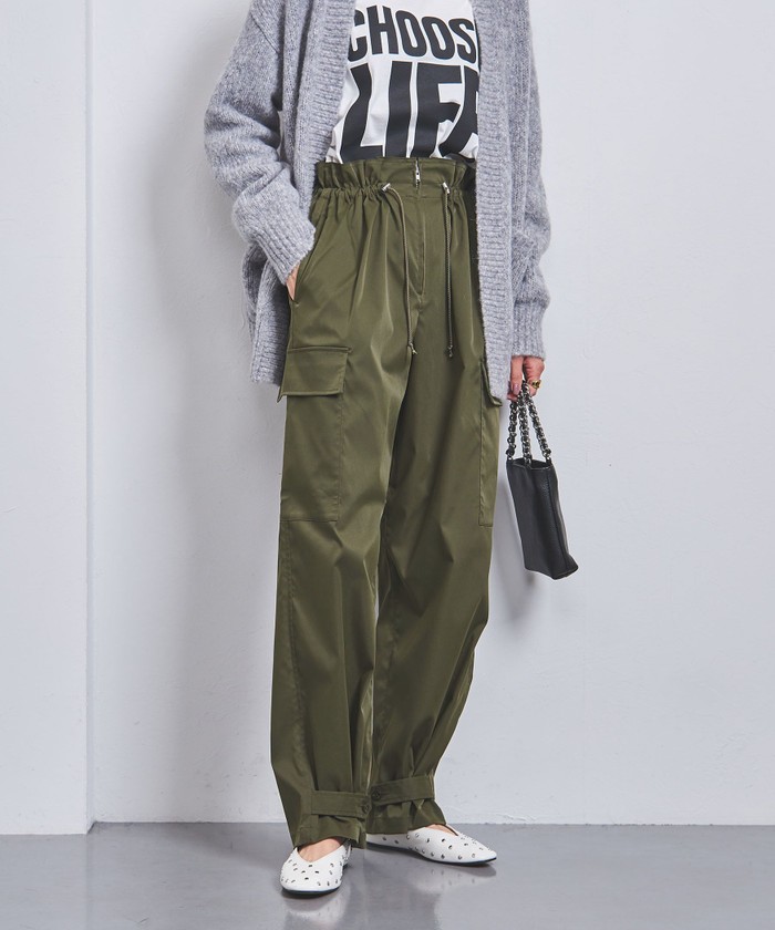 ユナイテッドアローズ ドローストカーゴパンツ ネイビー ドロースト カーゴパンツ （カーゴパンツ）｜UNITED ARROWS