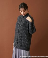 Leilian/ハイネックニットジャケット【LE TRICOT PERUGIA】/505627008