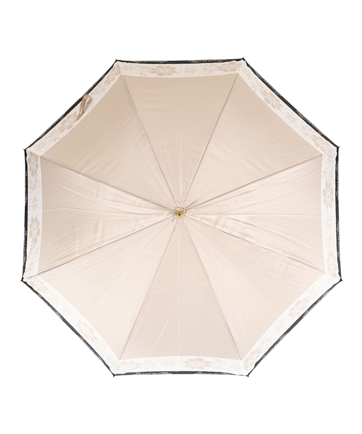 LANVIN PARIS ランバン　フランス　長傘　雨傘　手開き　ブランド 雨傘】ランバン コレクション (LANVIN COLLECTION) 薔薇 ロゴ
