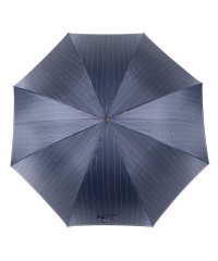 mila schon/ミラショーン mila schon 傘 長傘 雨傘 メンズ 65cm 軽量 ストライプ プリント LONG UMBRELLA ダーク ブラウン ブルー ダーク /505636188