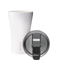 STTOKE/ストーク STTOKE タンブラー ステンレスボトル リユーザブルカップ 355ml Lサイズ 保温 保冷 蓋付き REUSABLE CUP 12OZ ブラック/505636199