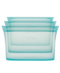 ZIPTOP/ZIPTOP ジップトップ 保存容器 保存袋 ディッシュ 3点セット チャック付き シリコン DISH グレー ブルー ピンク クリア Z－DSH3A/505636213
