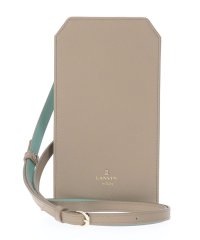 LANVIN en Bleu(BAG)/リュクサンブールカラー スマホショルダー ライトブルー/505642144