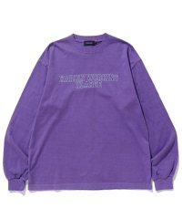 XLARGE/PIGMENT DYED HARDLY WORKING L/S TEE/505647399