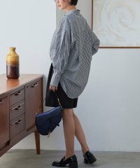 RUIRUE BOUTIQUE/STRIPED OVERSIZE LONG SLEEVE SHIRTS ストライプオーバーサイズ長袖シャツ(T1303)/505648802