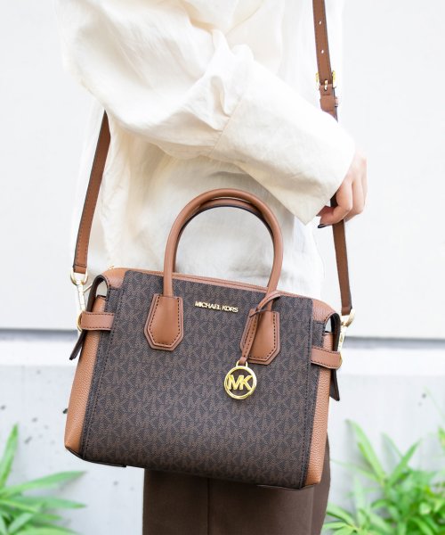 MICHAEL KORS マイケルコース MERCER SMALL MK シグネチャー 斜めがけ 