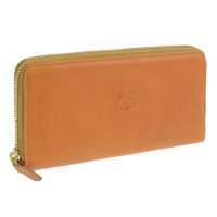 IL BISONTE/IL BISONTE イルビゾンテ ZIP AROUND 長財布 小銭入れ レザー/505650463