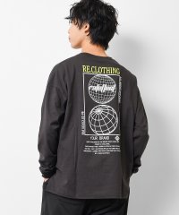 RAT EFFECT/RE.CLOTHINGバックプリントロングTシャツ/505650732