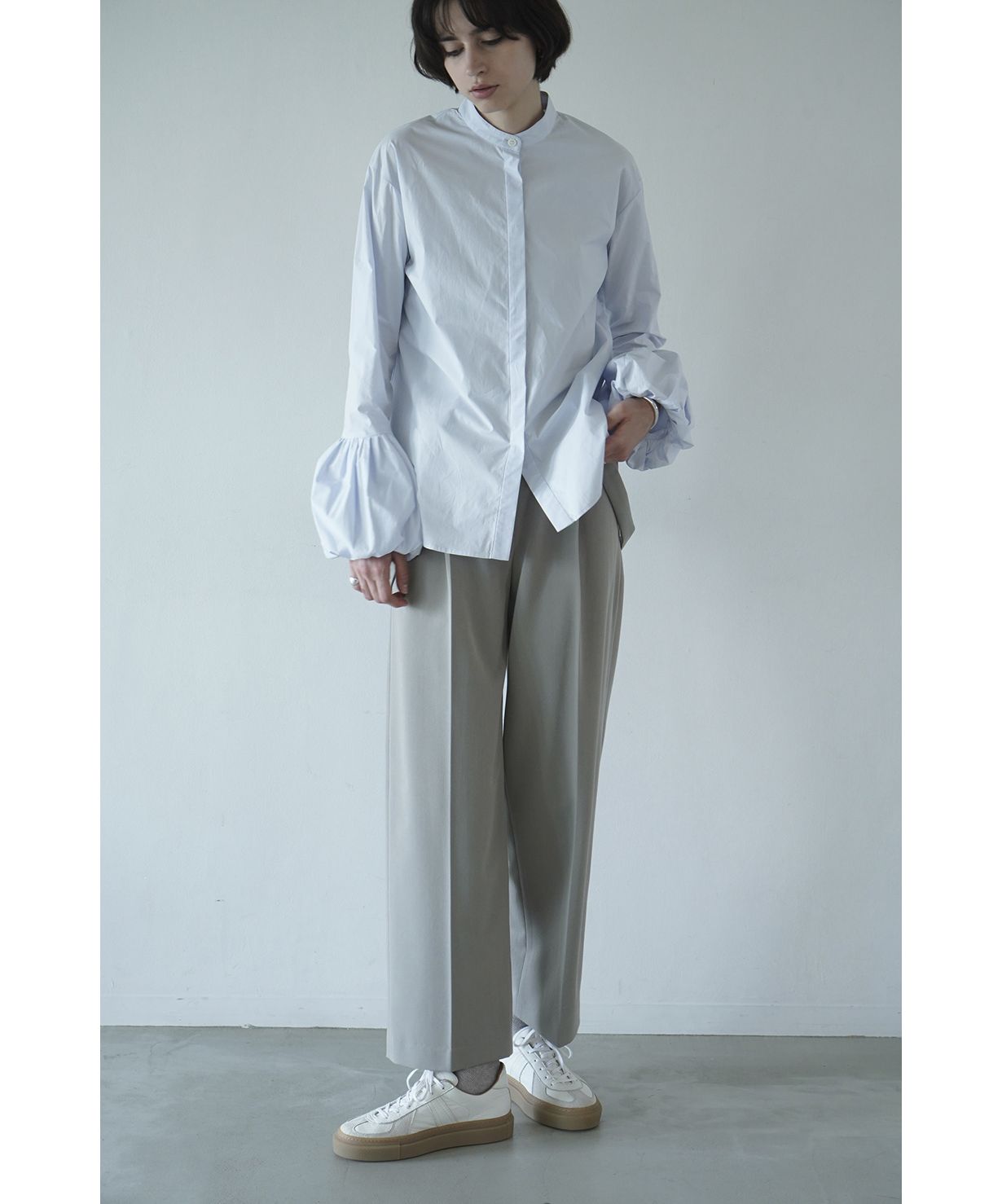 CLANE BALLOON CUFF SHIRT