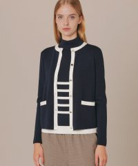 MACKINTOSH LONDON/クリアニットスムースカーディガン/505633797