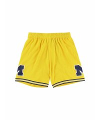 Mitchell & Ness/ミシガン ホーム スイングマンショーツ 1991－92 UNIVERSITY OF MICHIGAN NCAA MAIZE SHORTS MICHIGAN 19/505653268