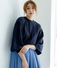 KUMIKYOKU(S SIZE)/【洗える】シフォンツイルレース ブラウス/505653484
