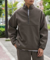 URBAN RESEARCH DOORS/『毛玉防止』『静電気防止』add fabrics ハーフZIPプルオーバー/505654144