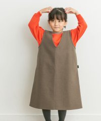 URBAN RESEARCH DOORS（Kids）/【予約】『親子リンク』add fabrics ジャンパースカート(KIDS)/505654161
