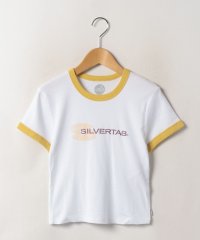 LEVI’S OUTLET/SILVERTAB(TM) グラフィック リンガーTシャツ　ホワイト BRIGHT WHITE/505483492