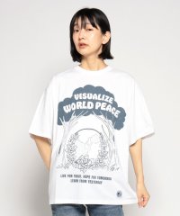 LEVI’S OUTLET/グラフィック Tシャツ ホワイト VISUALIZE WORLD PEACE/505483511