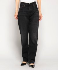 LEVI’S OUTLET/501(R) ジーンズ FOR WOMEN ブラック WORN IN/505502747
