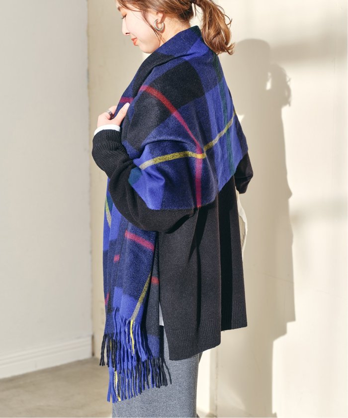 Joshua Ellis / ジョシュアエリス】CASHMERE CHECK STOLE(505654923