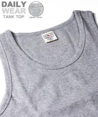 AVIREX/《DAILY/WEB限定》RIB TANK TOP/同色プリント リブ タンクトップ 同色プリント  デイリー/505655022