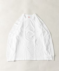 Nylaus/HANES オープンエンド クルーネック ロングスリーブTシャツ/505655253