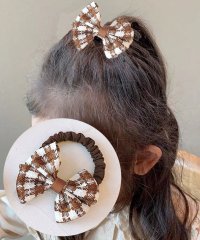 shoppinggo/ショッピングゴー shoppinggo ヘアゴム 結び バイカラー おしゃれ ヘアアクセサリー シンプル 髪留め/505655344