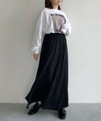 marjour/OTONA MATTE SILKY SKIRT/505655496