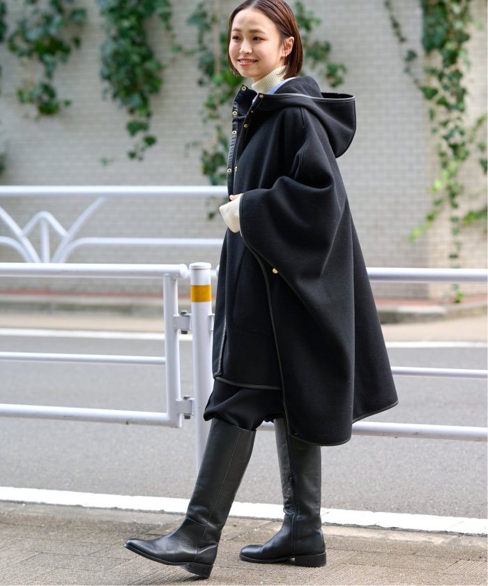 TRADITIONAL WEATHERWEAR 】 ダブルフェイスポンチョ(505655704