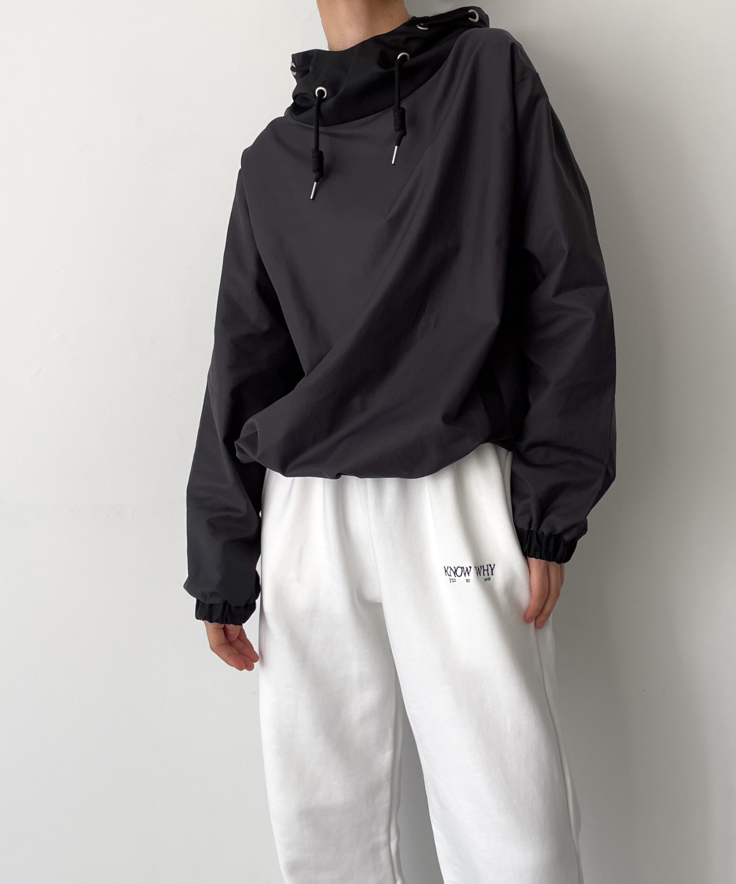 【海外輸入】 CANAL キャナルジーン JEAN mar(エルマール)コットンナイロン El パーカー