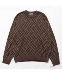 MAC HOUSE(men)/URBAN COLLECTION アーバンコレクション 総柄ニット T2－23AW－MC6/505649737