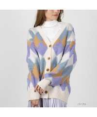 MAC HOUSE/マックハウス Mac－House NAVY ネイビー アーガイルカーディガン GLー1243924/505649748