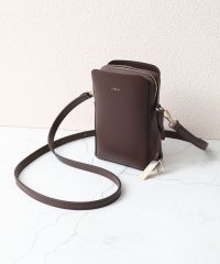 UNGRID bag/キーリングチャーム付き　スマホ＆パスポート入れ　縦長ミニポシェット/505231702