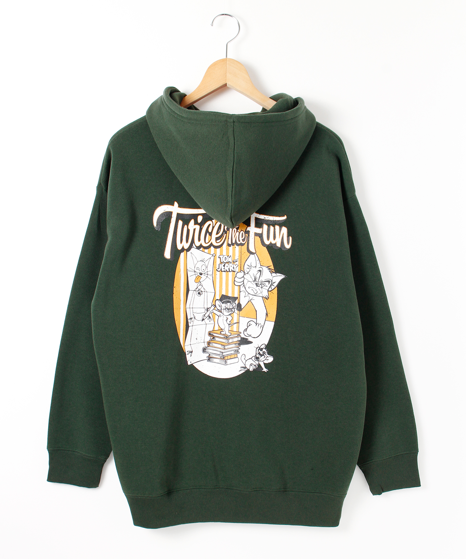 TOM & JERRY/トムとジェリー】裏起毛BIGプルパーカー(505637689 TOM & JERRY/トムとジェリー】裏起毛BIGプルパーカー(505637689