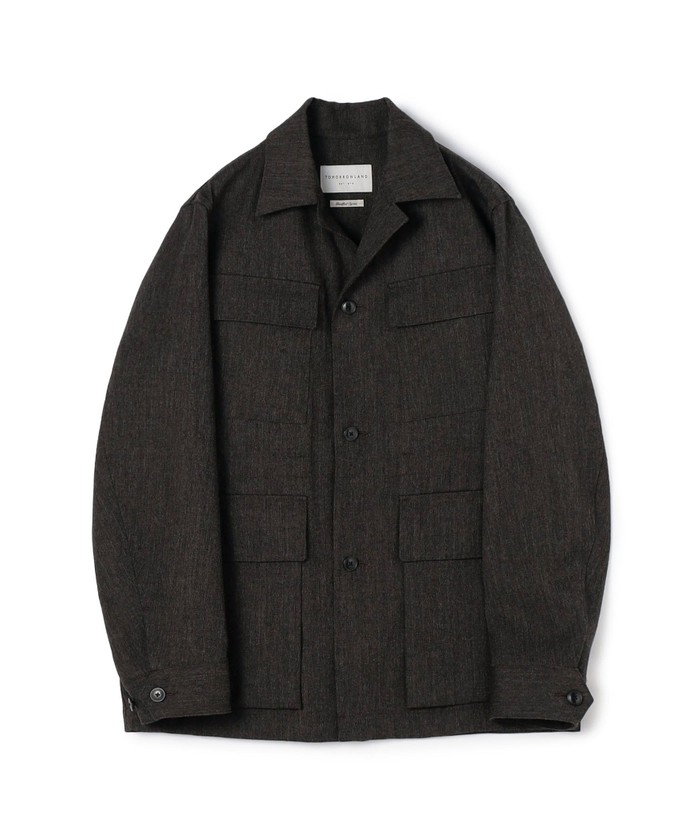 セール 50%OFF】シェットランドウールツイード サファリ