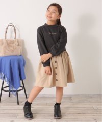 ikka kids/前ボタンスカートドッキングワンピース（120〜160cm）/505495169