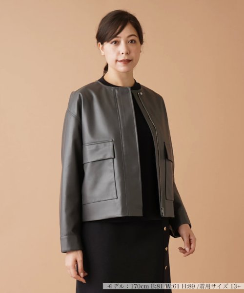 セール 48%OFF】ライダースジャケット【NEMIKA】(505497359 