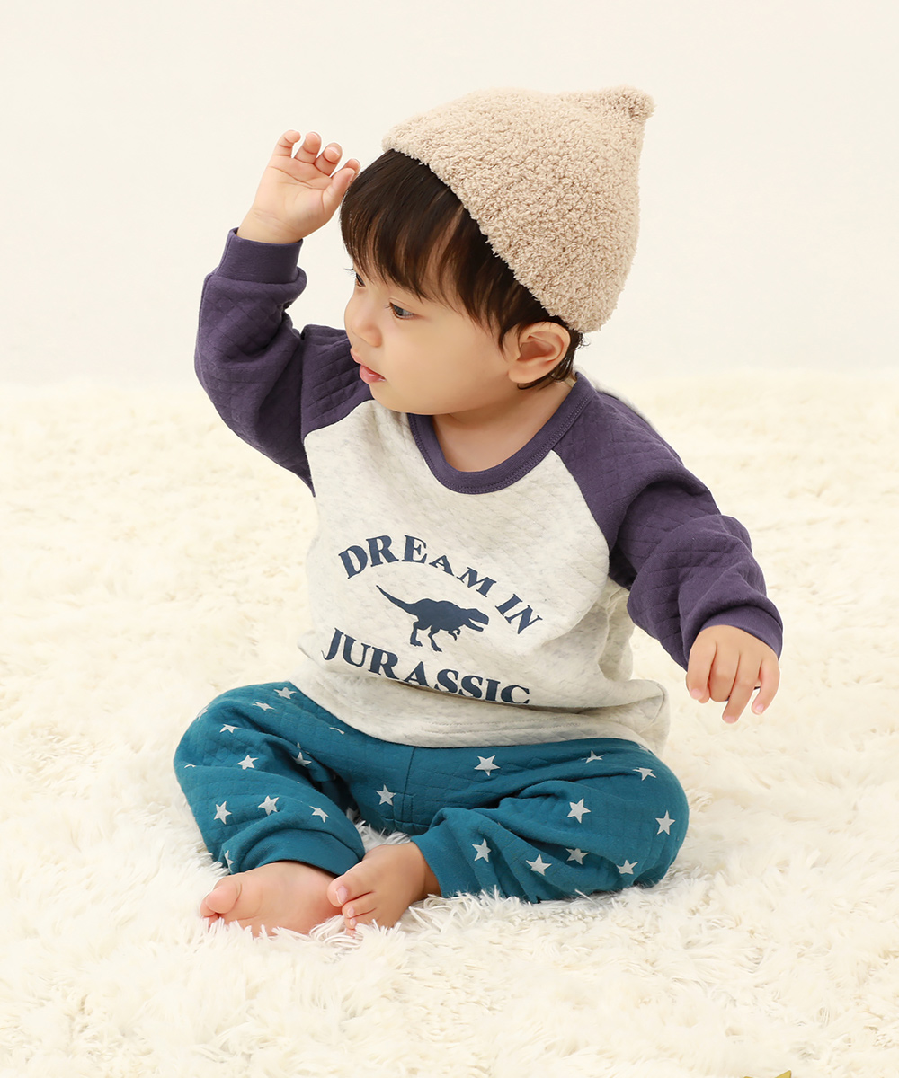 セール35%OFF】ベビー ボーイズ キルト パジャマ 子供服 キッズ 男の子