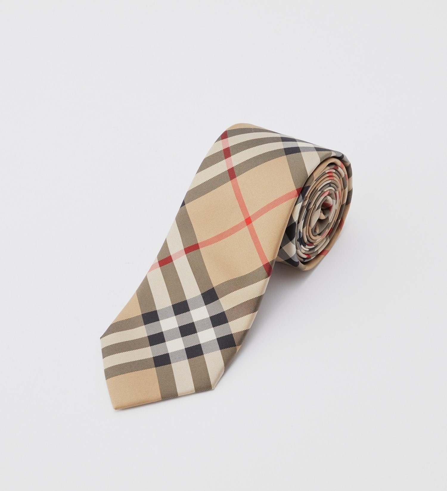 Burberry クラシックカット チェック シルクタイ Burberry クラシックカット ヴィンテージチェック シルクタイ