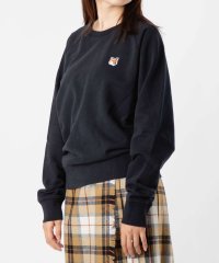 MAISON KITSUNE/メゾンキツネ MAISON KITSUNE AW00303KM0001 スウェット レディース フォックスヘッド パッチ アジャステッド トレーナー クルーネッ/505661918