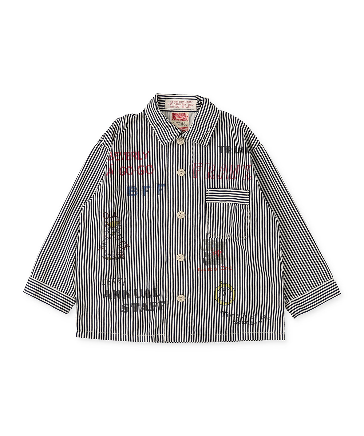 デニム＆ダンガリー　新品タグ付　ツイル パジャマ シャツ デニム＆ダンガリー新品タグ付ツイル パジャマ シャツ