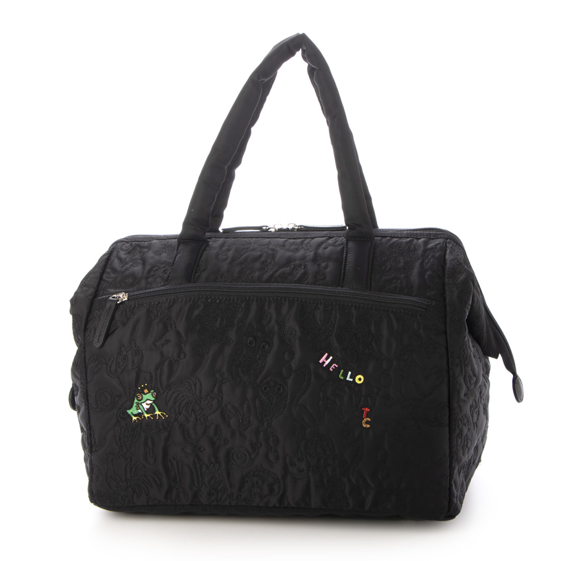 レビュー高評価商品 tsumori キャリー セール】ツモリチサト chisato 森の CARRY ボストンバッグ