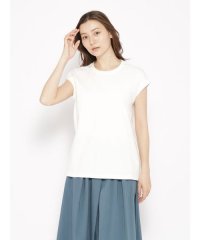 sanideiz TOKYO/USAコットン フレンチスリーブTシャツ LADIES/505671036